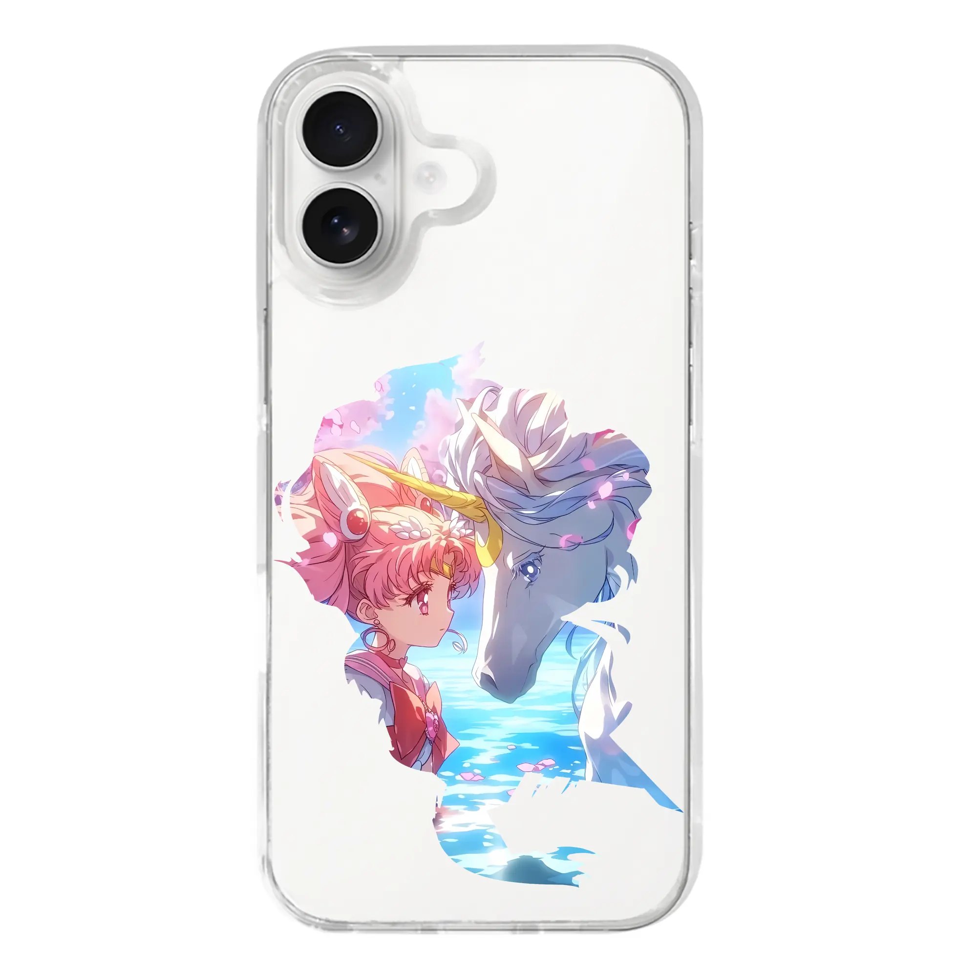 美少女戦士セーラームーン グッズ,ちびうさ - iPhone 17シリーズ 透明スマホケース – 薄型・耐衝撃・精密フィット保護カバー